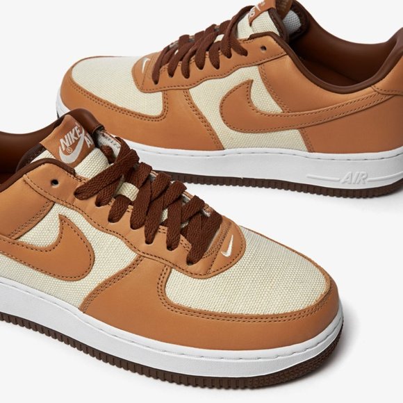Nike Air Force 1 Shoe (Brown) - Picture 9 of 9